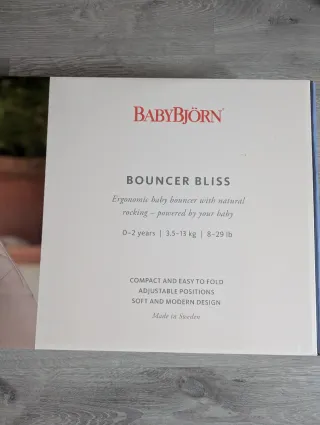 Hamaca BabyBjörn gris