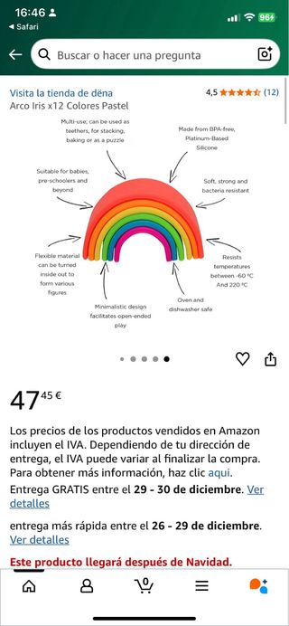 Juguetes Dena Toys de Silicona