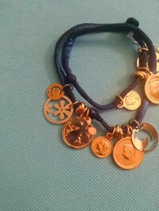 Bracciale Ego donna con ciondoli monete