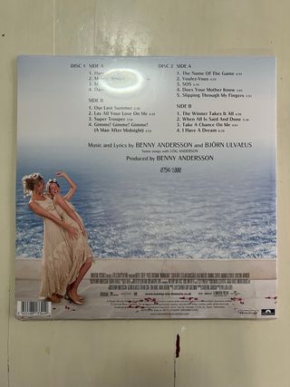 Vinilo Mamma Mia! Edición Limitada