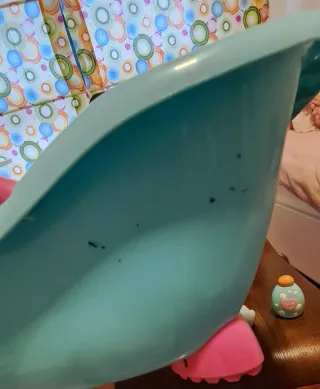 Bañera de juguete para muñecas