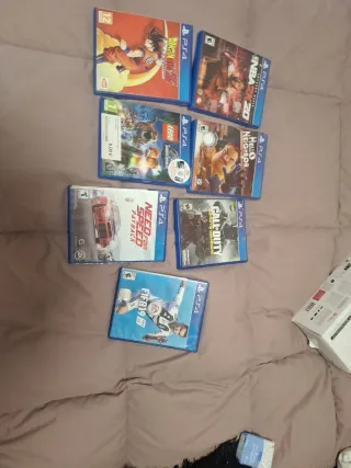 PS4 (PlayStation 4) + 2 Mandos + Juegos