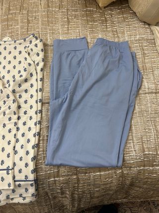 Pigiama Tress fantasia floreale blu taglia L