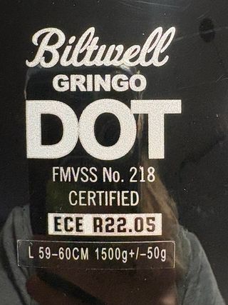 Casco Biltwell Gringo Negro