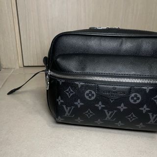 Bandolera Louis Vuitton Negra y Gris