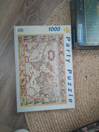 Puzzle 1000 piezas Mapa Antiguo