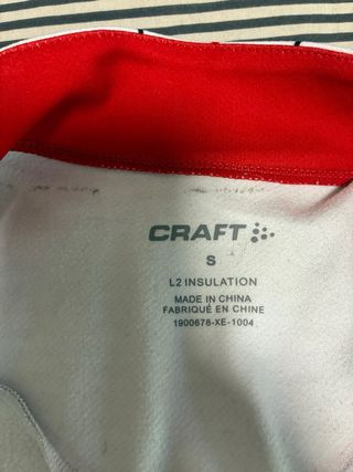 Chaqueta Ciclismo Craft Blanca Talla S