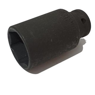 Llave vaso hexagonal 32mm Cr-Mo reforzada