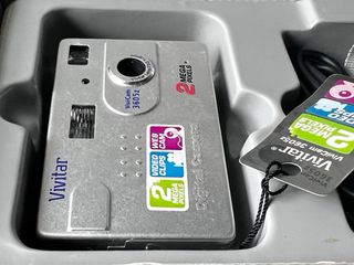 Vintage Cámara Digital sin usar coleccionistas