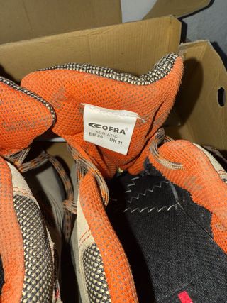 Botas de seguridad COFRA Beige/Naranja