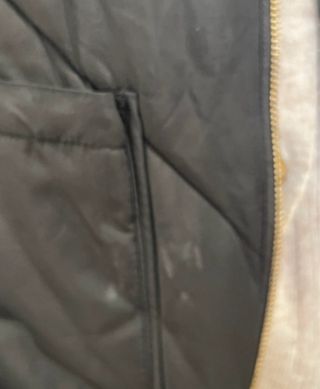 Chaqueta acolchada negra