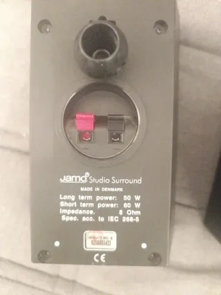 Conjunto Altavoces Jamo Negro