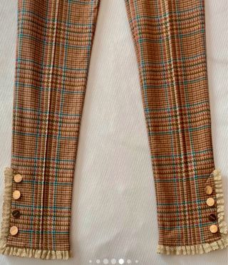 Bonito Traje Chaleco y Pantalón Príncipe de Gales;