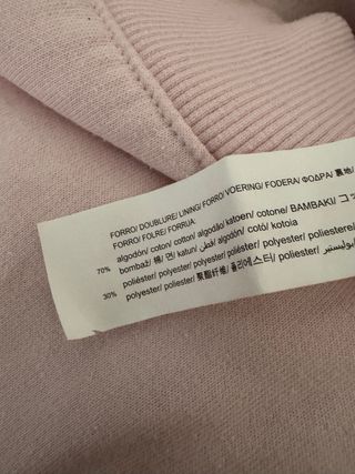 Sudadera Bershka Rosa