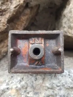 Antigua aldaba llamador hierro Mano de Fátima