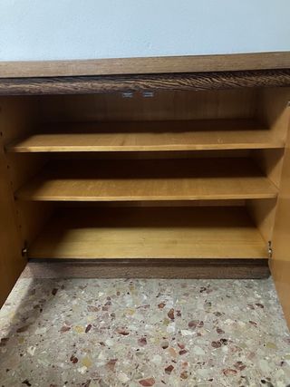 Mueble comedor madera wengue