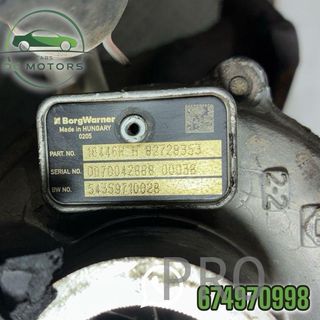 54359710028 turbo renault clio III 1.9dci 75cv K9K