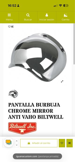 Casco Gringo Biltwell Negro