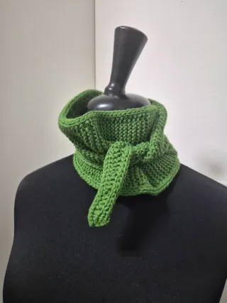 Sciarpa Sophie puro cashmere verde