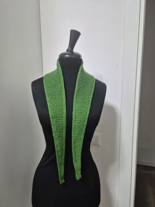 Sciarpa Sophie puro cashmere verde