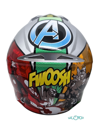 Casco Off Road HJC Marvel Avengers Talla M Juvenil