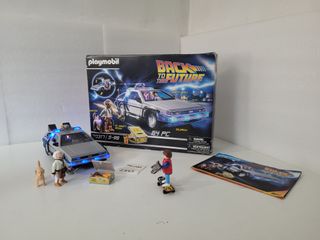 RESERVADO--Regreso al Futuro DeLorean de Playmobil