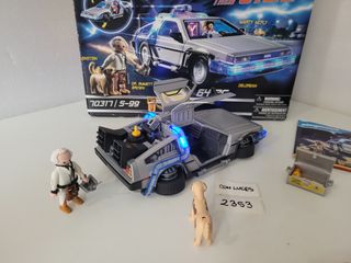 RESERVADO--Regreso al Futuro DeLorean de Playmobil
