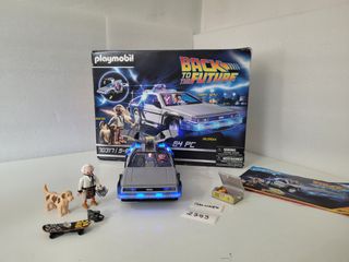 RESERVADO--Regreso al Futuro DeLorean de Playmobil