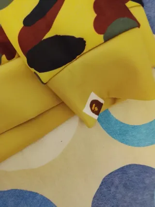 Sudadera Bape Camuflaje Tiburón Amarillo