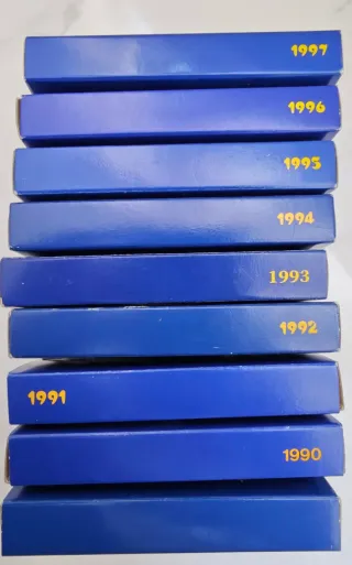 Colección Completa 5Ecus España (1989-1997) FNMT