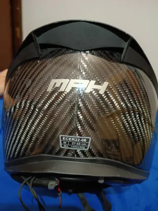 Casco Integral Fibra Carbono MPH