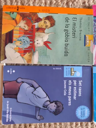 Lote libros lectura juvenil catalan