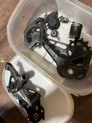 Cambio Shimano XT para repuestos