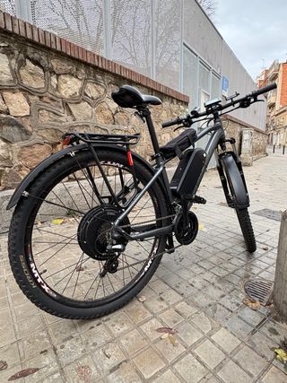 Bicicleta Eléctrica Gris