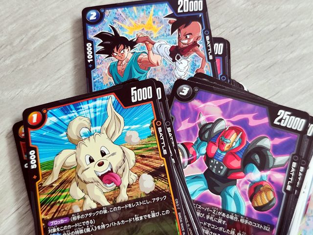 Lote de 342 cards Dragon Ball Fusion World (Jap)