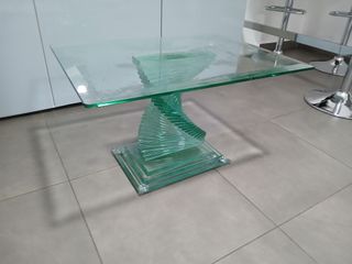 Tavolino Vetro Design Moderno