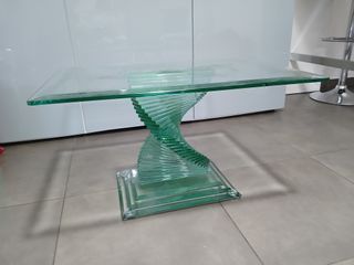 Tavolino Vetro Design Moderno