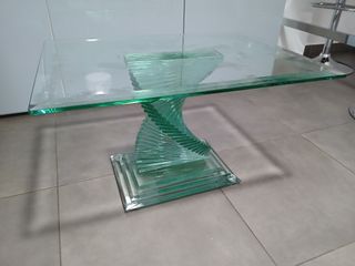 Tavolino Vetro Design Moderno