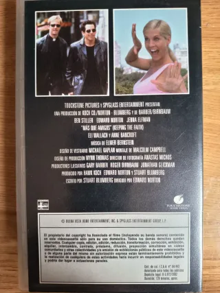 VHS Más que amigos (Comedia Romántica)