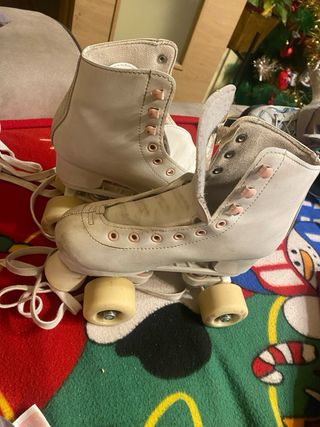 Patines Oxelo Blancos 4 Ruedas