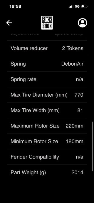 Horquilla Rock Shox Lyrik Select