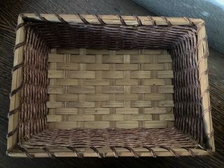 Juego de 4 cestas de mimbre