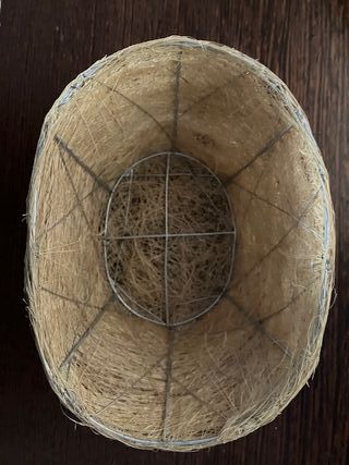 Juego de 4 cestas de mimbre