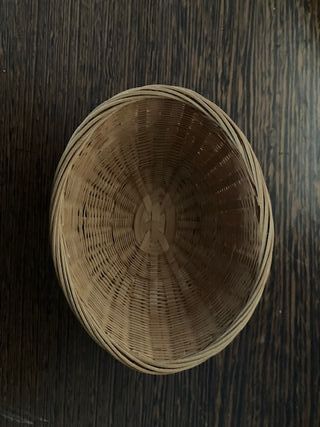 Juego de 4 cestas de mimbre