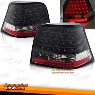 PILOTOS TRS LED GOLF 4, 97-03 - CRISTAL CLARO- NE