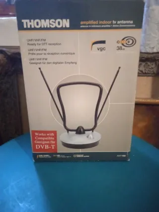 Antena TV Thomson Interior Amplificada