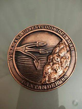 Medalla VI Semana de Estudios del Mar Santander '8