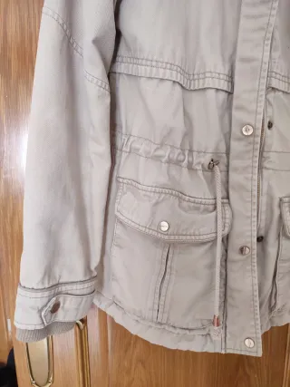 Chaquetón Pimkie forrado borrego talla xs