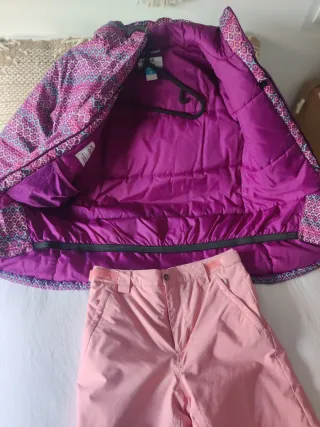 Conjunto esquí Columbia 12 años
