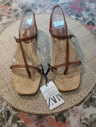 SANDALIAS ZARA NUEVAS, T-39